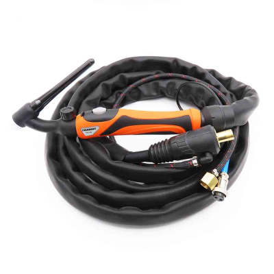 Горелка TIG 26VF (СКР-31, 2Рin, газ M12×1) 4м, 180-150A; d=1,0-4,0мм; возд.; вентиль; FLEX